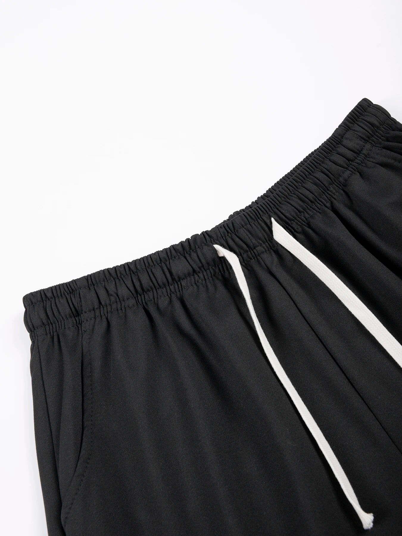 Summer Running Shorts for Men Casual Jogging Sport Short Pants Solid Color Drawstring Loose Dry Gym Sports Shorts