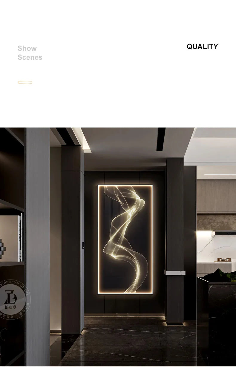 Dlight Decor Linear Wall Lamp for Modern Interiors