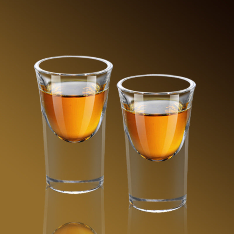 Dlight Decor 6pc 15ml Shot Glass Set – Thick Bottom Mini Liquor Cups