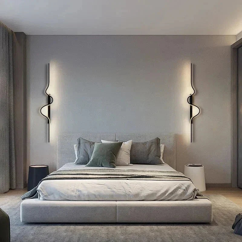 Dlight Decor Black Modern LED Wall Light Fixture